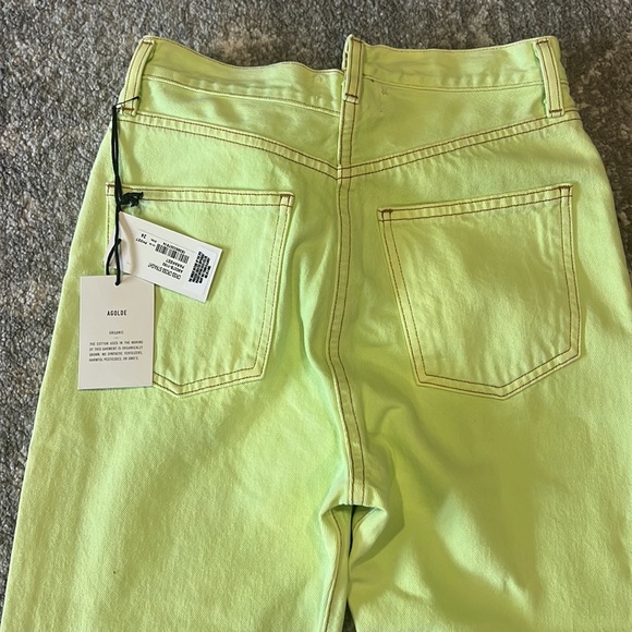 NEW AGOLDE criss cross jean in parakeet - Picture 4 of 5